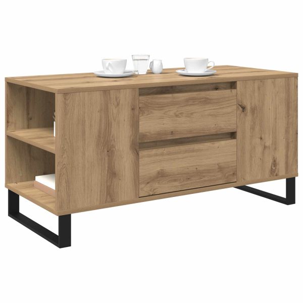 Масичка за кафе Дъб 102 x 44,5 x 50 см Инженерно дърво