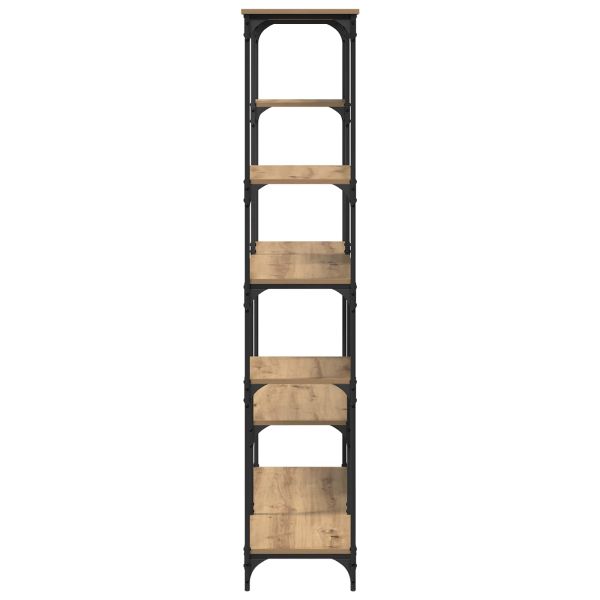 Рафт за книги Дъб 99 x 35,5 x 176 cm Инженерно дърво