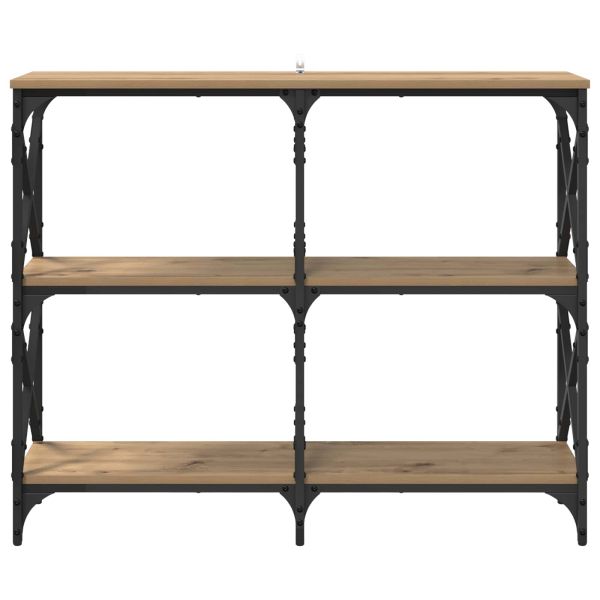 Конзолна маса Дъб 100 x 28 x 80,5 см Инженерно дърво