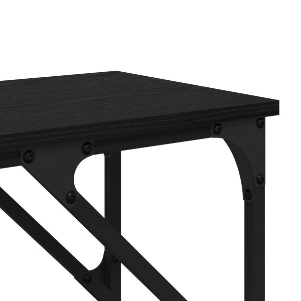 Конзолна маса Черния дъб 180 x 30 x 75 см Инженерно дърво