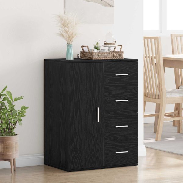 Служебен шкаф Черния дъб 59 x 39 x 80 см Инженерно дърво