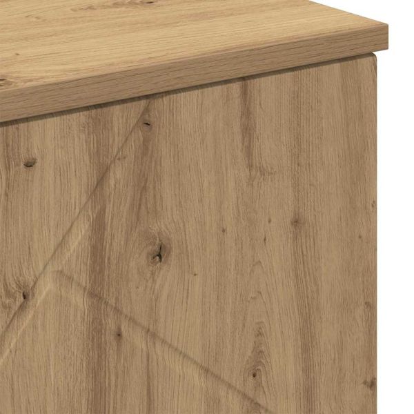Шкаф за баня Дъб 60 x 35 x 80 см Инженерно дърво, Метал