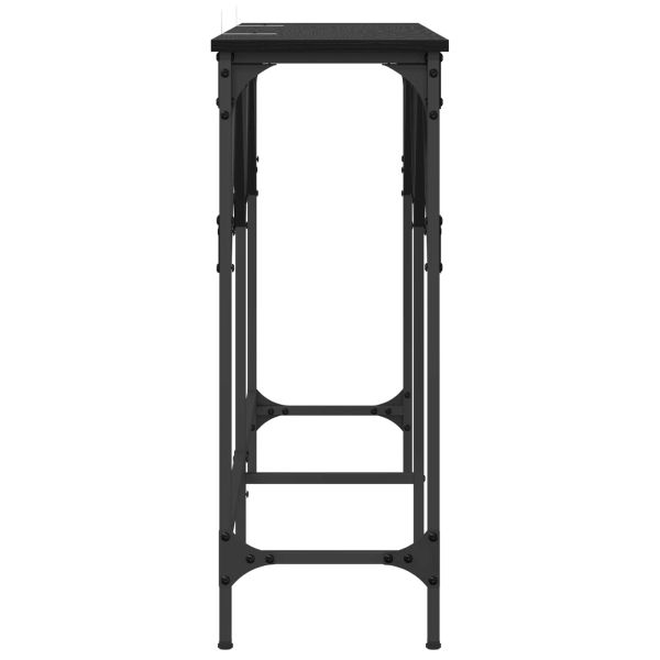 Конзолна маса Черния дъб 140 x 29 x 75 см Инженерно дърво
