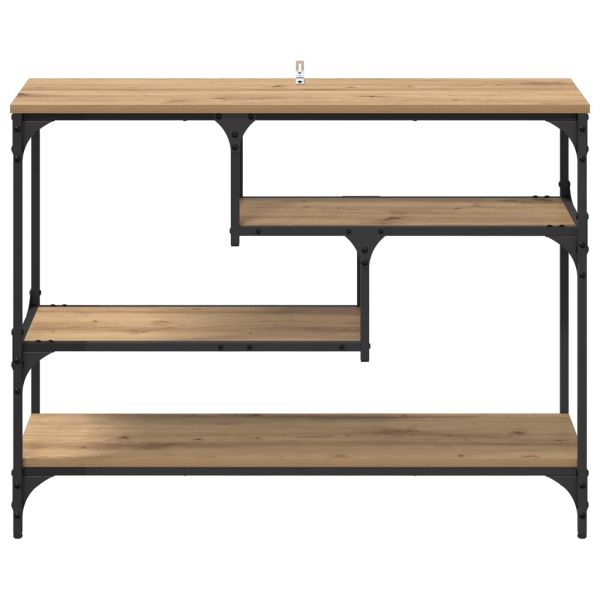 Конзолна маса Дъб 100 x 30 x 75 см Инженерно дърво