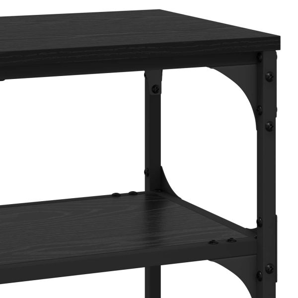 Конзолна маса Черния дъб 100 x 30 x 75 см Инженерно дърво