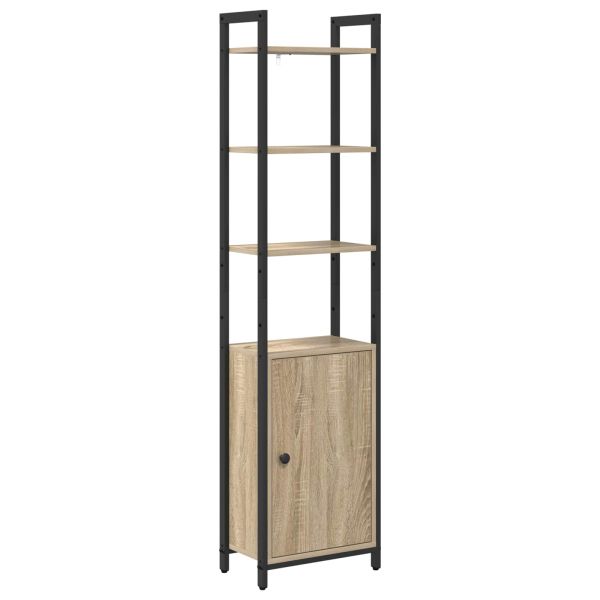 Шкаф за книги Сонома дъб 40 x 24 x 161 см Инженерно дърво