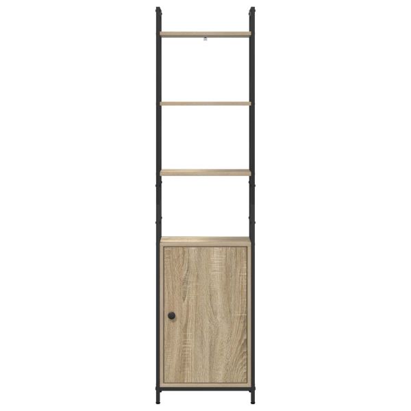 Шкаф за книги Сонома дъб 40 x 24 x 161 см Инженерно дърво