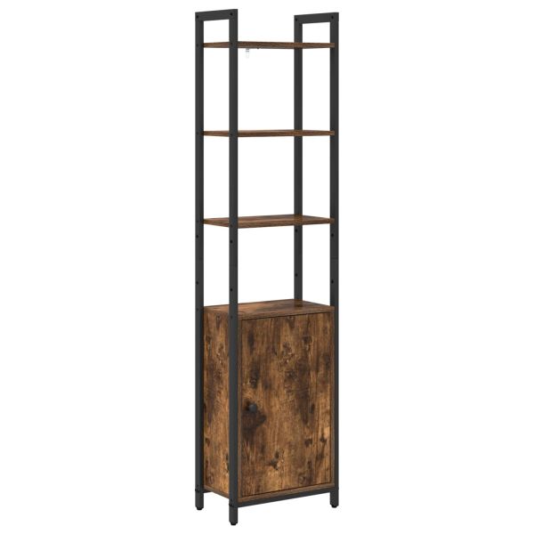 Шкаф за книги Димян дъб 40 x 24 x 161 см Инженерно дърво