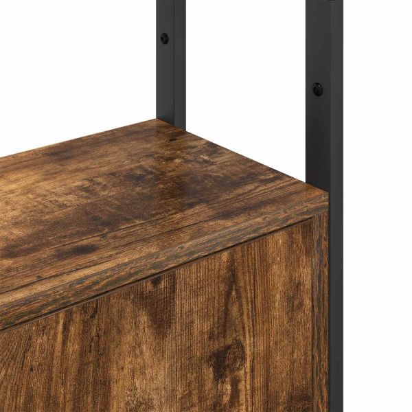 Шкаф за книги Димян дъб 40 x 24 x 161 см Инженерно дърво