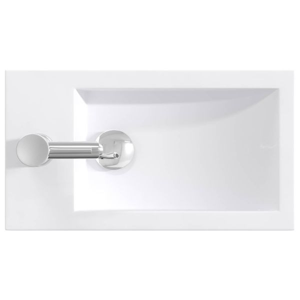 Мивка за баня Хром 45,5 x 25,5 x 13 см Метал