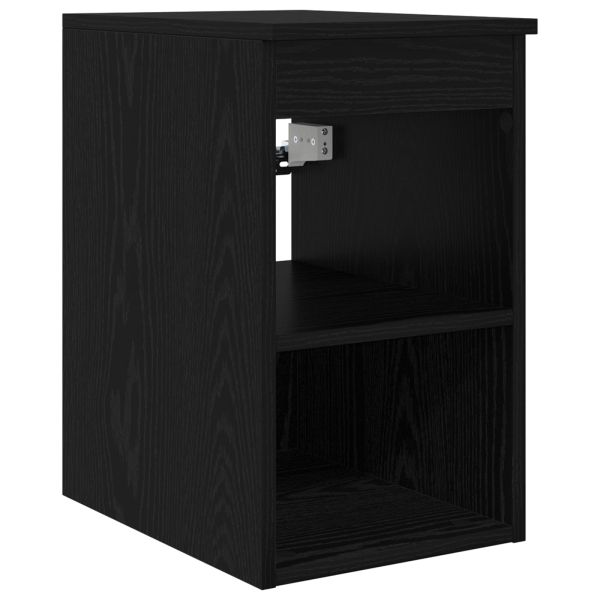 Банков шкаф Междинен Черен дъб 30 x 35 x 50 см