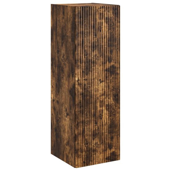 Стенно Баня Кабинет Опушен дъб 33 x 34,5 x 60 см