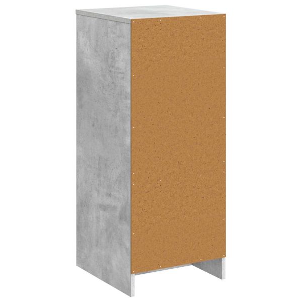 Шкаф за баня Бетонно сиво 35 x 36,5 x 85 см Инженерна дървесина