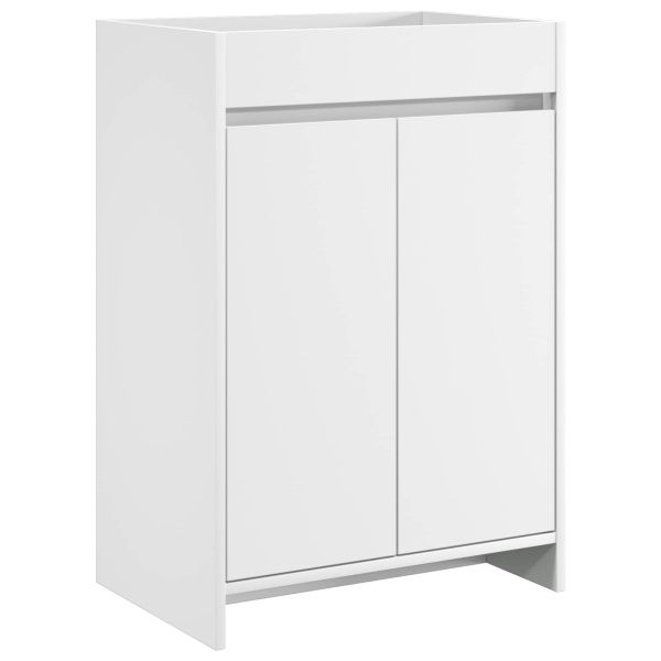 Кабинет под мивка за баня Бяло 56 x 37,5 x 81 см