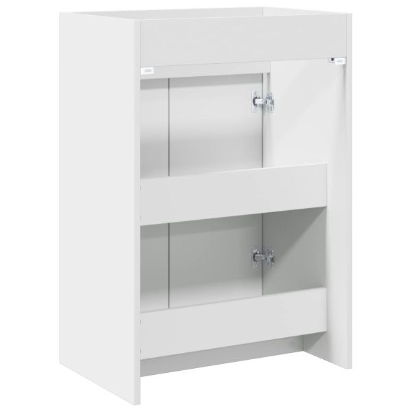 Кабинет под мивка за баня Бяло 56 x 37,5 x 81 см