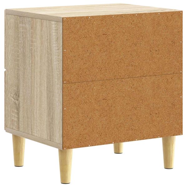 Нощно шкафче 2 pcs Дъб сонома 43 x 34,5 x 48 см