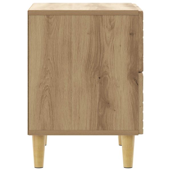 Нощно шкафче 2 pcs Дъб артизан 43 x 34,5 x 48 см