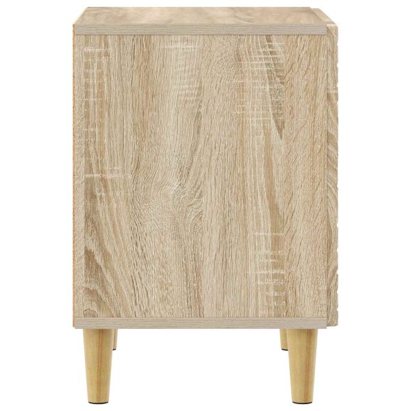 Нощно шкафче 2 pcs Дъб сонома 43 x 34,5 x 50 см