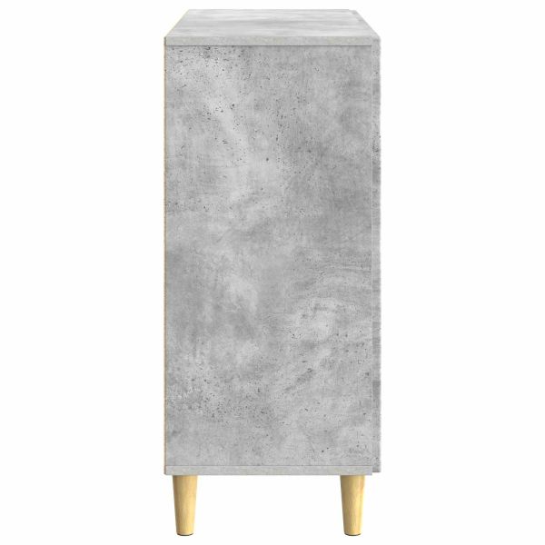 Служебен шкаф Бетонно сиво 89 x 34,5 x 80 см