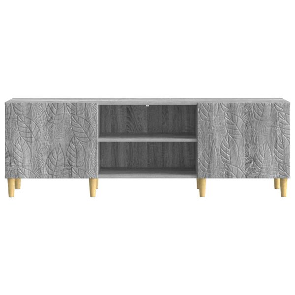 ТВ шкаф 150 x 31 x 50 см Сив Сонома Инженерна дървесина