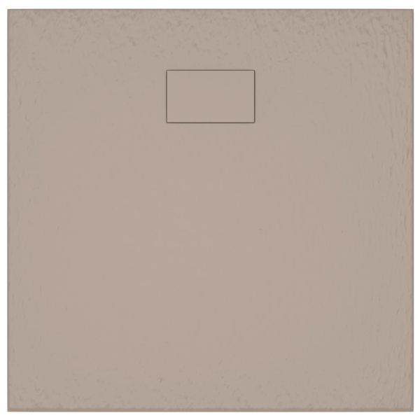 Душ корито, SMC, кафяво, 90x80 см