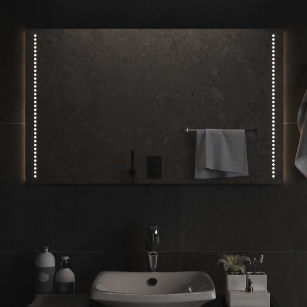 LED огледало за баня, 60x100 см