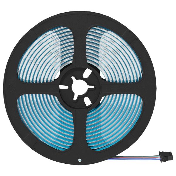 LED лента 12 бр. Черен и прозрачен Мед и пластмаса