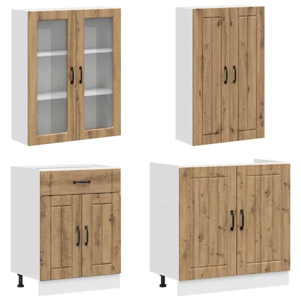 Кухненски единица LUCCA 8 pcs Дъб артизан Инженерна дървесина