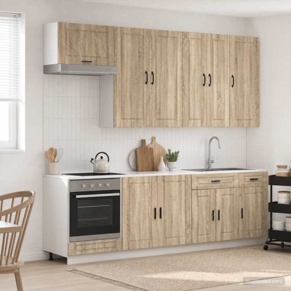 Кухненски единица PORTO 8 pcs Дъб сонома Инженерна дървесина