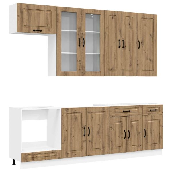 Кухненски единица KALMAR 8 pcs Дъб артизан Инженерна дървесина