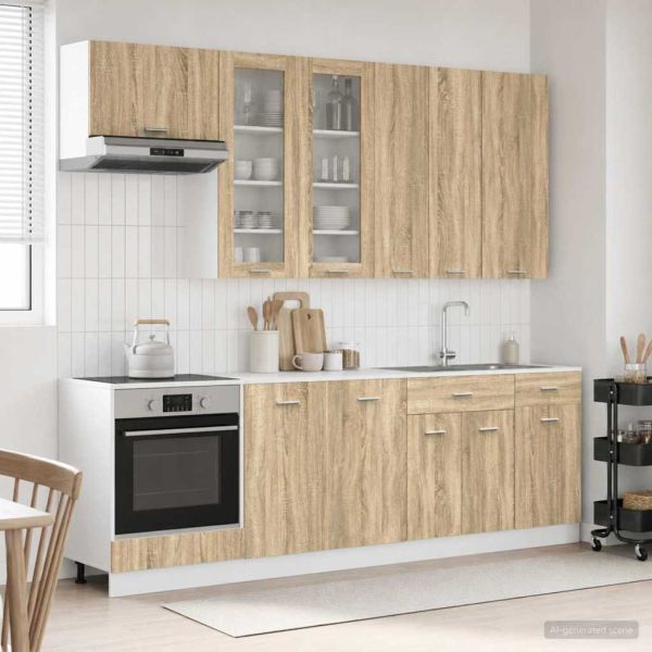 Кухненски единица LYON 8 pcs Дъб сонома Инженерна дървесина