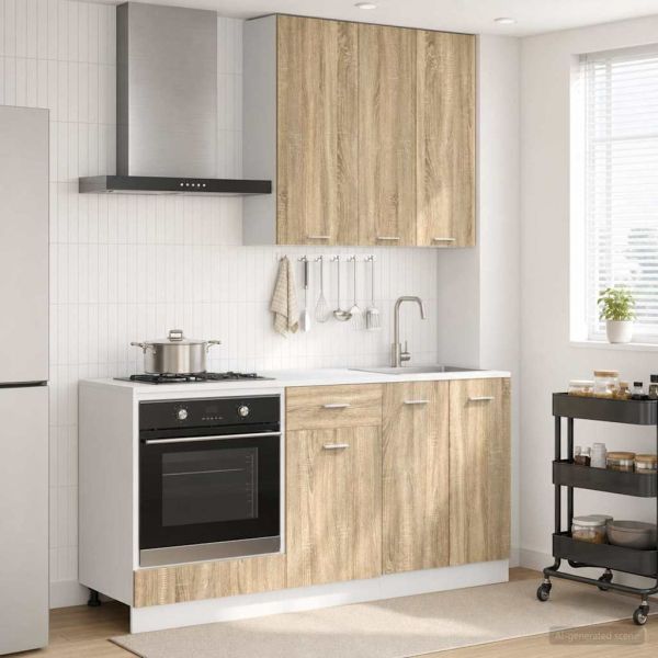 Кухненски единица LYON 5 pcs Дъб сонома Инженерна дървесина