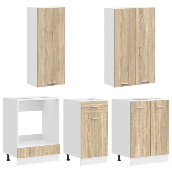 Кухненски единица LYON 5 pcs Дъб сонома Инженерна дървесина