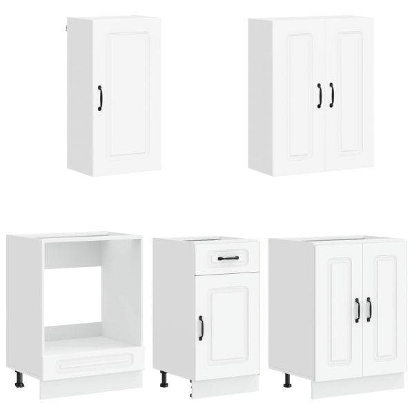 Кухненски единица KALMAR 5 pcs Бяло Инженерна дървесина