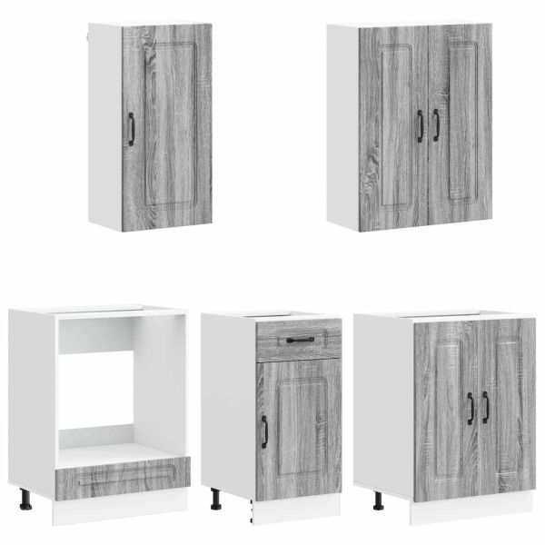 Кухненски единица KALMAR 5 pcs Сив Сонома Инженерна дървесина