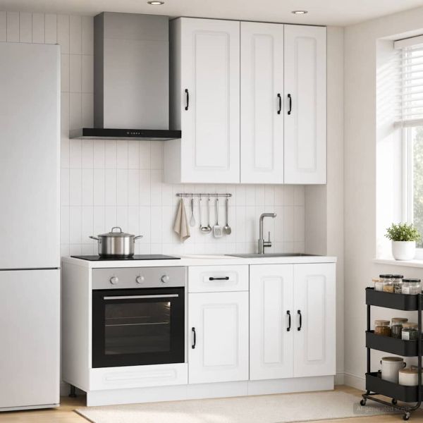 Кухненски единица KALMAR 5 pcs Бяло Инженерна дървесина