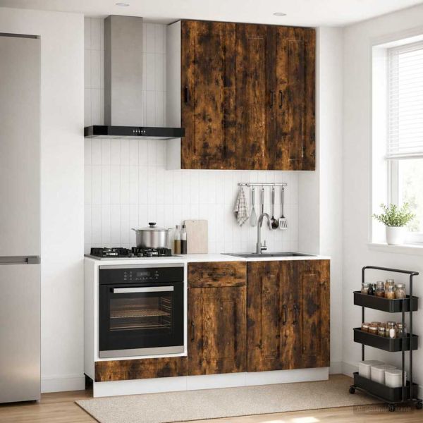 Кухненски единица KALMAR 5 pcs Опушен дъб Инженерна дървесина