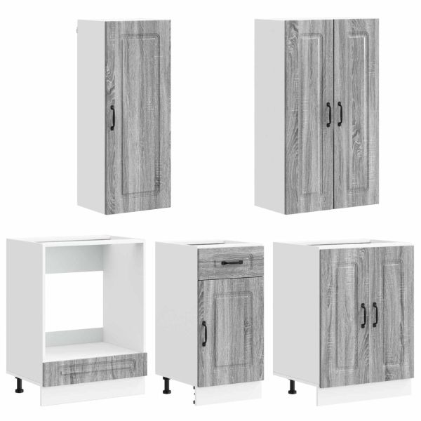 Кухненски единица KALMAR 5 pcs Сив Сонома Инженерна дървесина