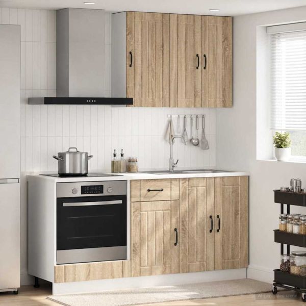 Кухненски единица LUCCA 5 pcs Дъб сонома Инженерна дървесина