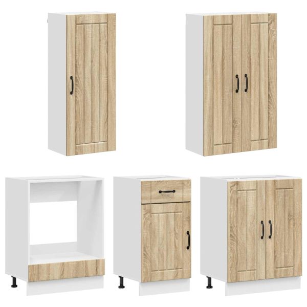 Кухненски единица LUCCA 5 pcs Дъб сонома Инженерна дървесина