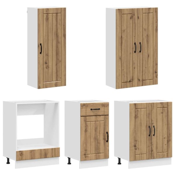 Кухненски единица LUCCA 5 pcs Дъб артизан Инженерна дървесина