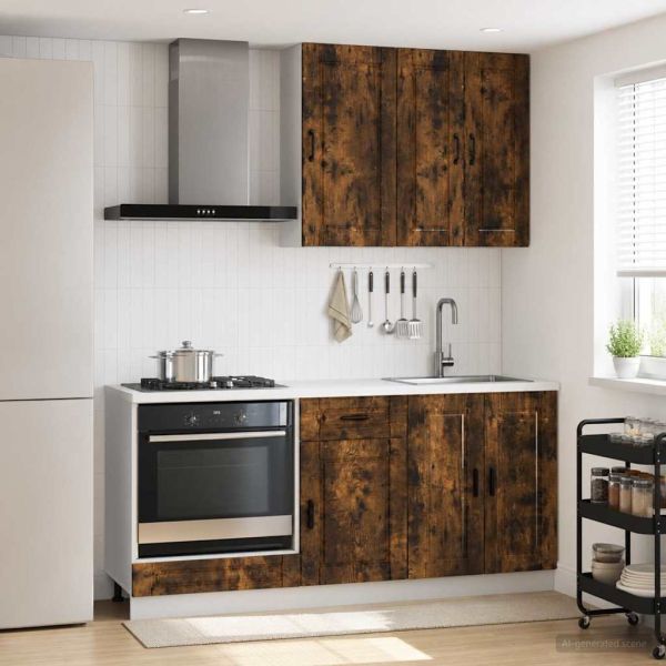 Кухненски единица PORTO 5 pcs Опушен дъб Инженерна дървесина