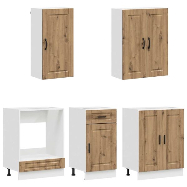Кухненски единица PORTO 5 pcs Дъб артизан Инженерна дървесина