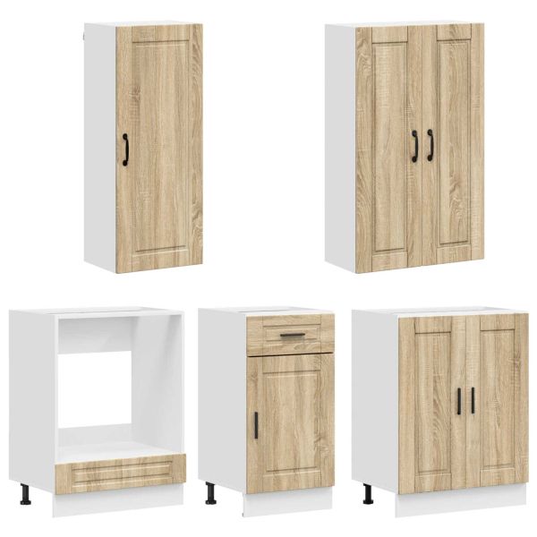 Кухненски единица PORTO 5 pcs Дъб сонома Инженерна дървесина