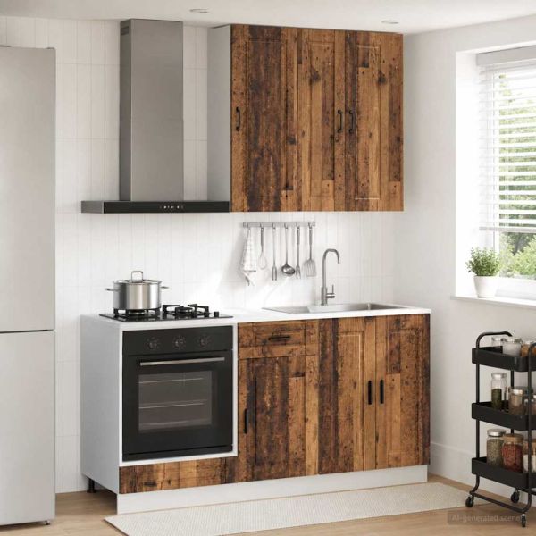 Кухненски единица PORTO 5 pcs Старо дърво Инженерна дървесина