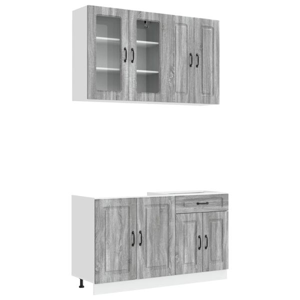 Кухненски единица KALMAR 4 pcs Сив Сонома Инженерна дървесина