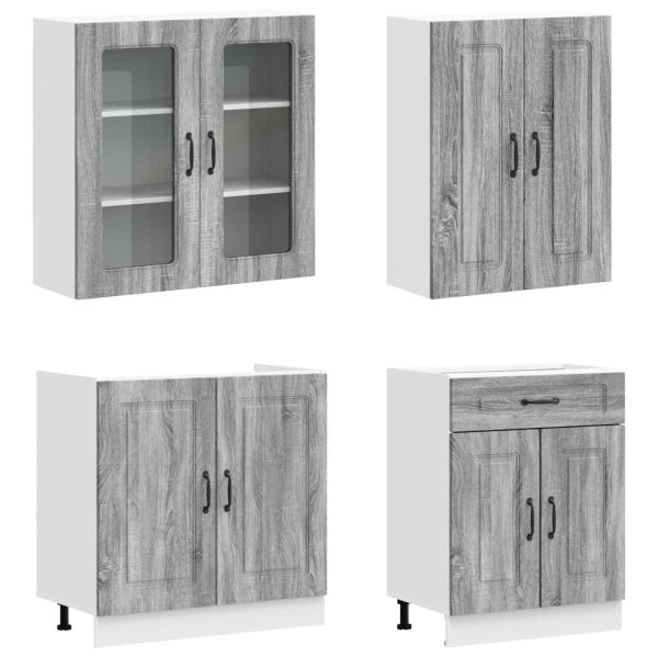 Кухненски единица KALMAR 4 pcs Сив Сонома Инженерна дървесина