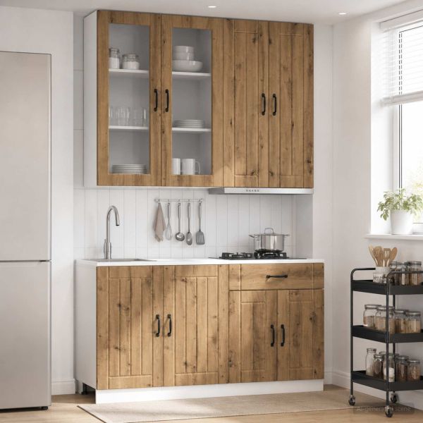 Кухненски единица LUCCA 4 pcs Дъб артизан Инженерна дървесина