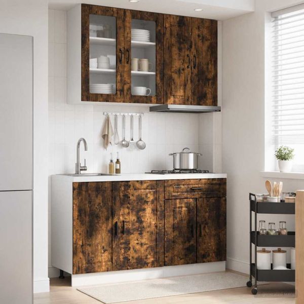 Кухненски единица PORTO 4 pcs Опушен дъб Инженерна дървесина