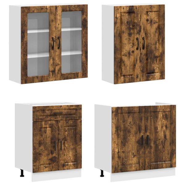 Кухненски единица PORTO 4 pcs Опушен дъб Инженерна дървесина